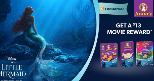 Free Movie Ticket to see The Little Mermaid [With Purchase]
