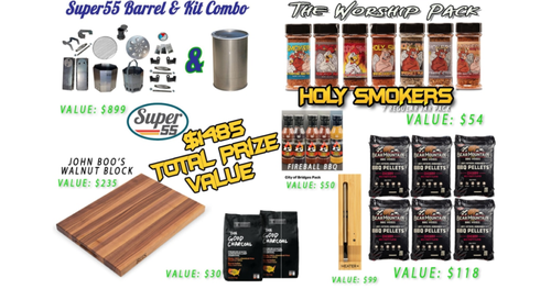 Summer BBQ Giveaway by Holy Smokers Rub Co and SmokerBuilder!
