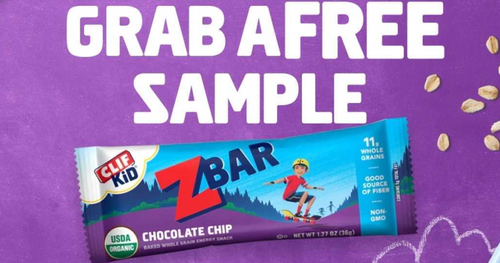 Possible Free Clif Kid Z Bar Sample