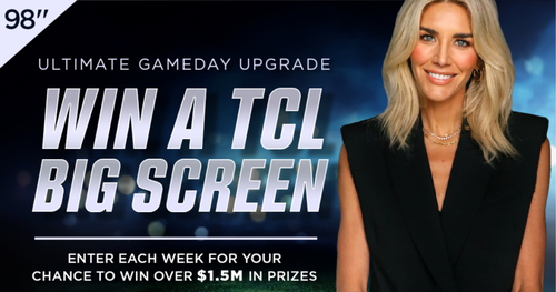 TCL’s Ultimate Gameday Upgrade Giveaway