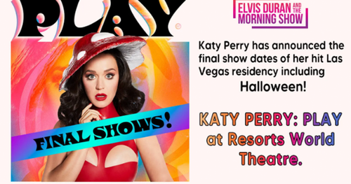 Elvis Duran and the Morning Show’s Katy Perry Flyaway Sweepstakes