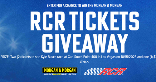 Morgan & Morgan “Las Vegas Race Weekend Sweepstakes”